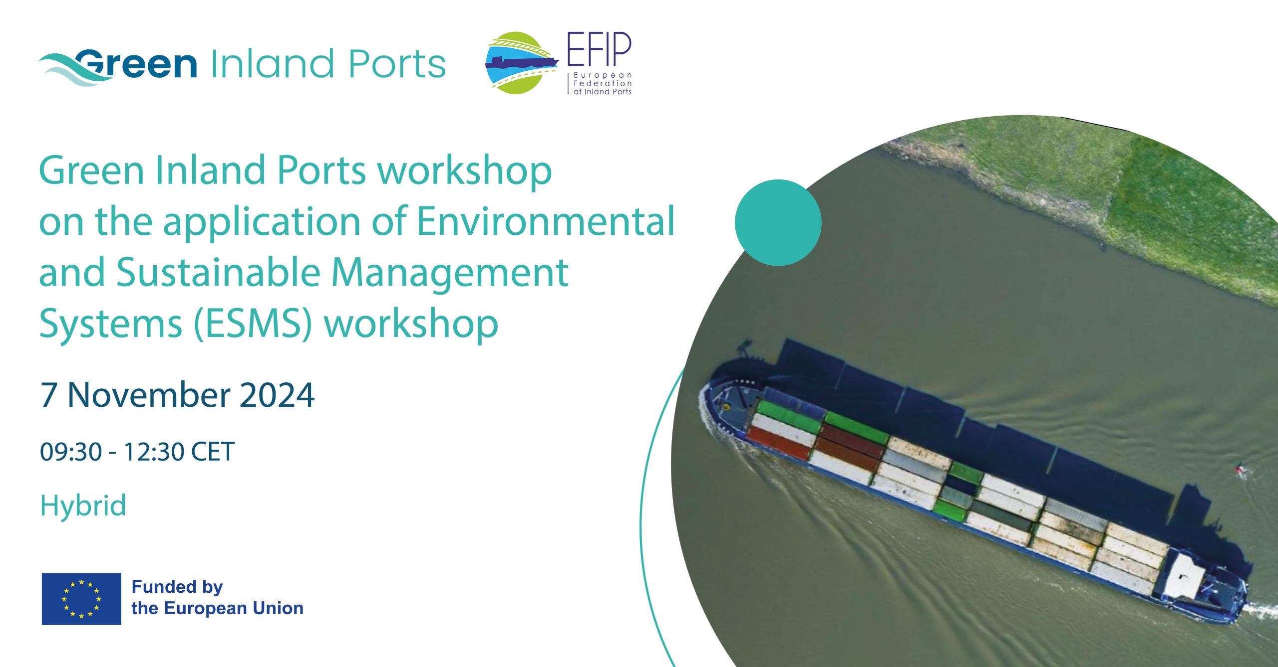 Green Inland Ports workshop with EFIP