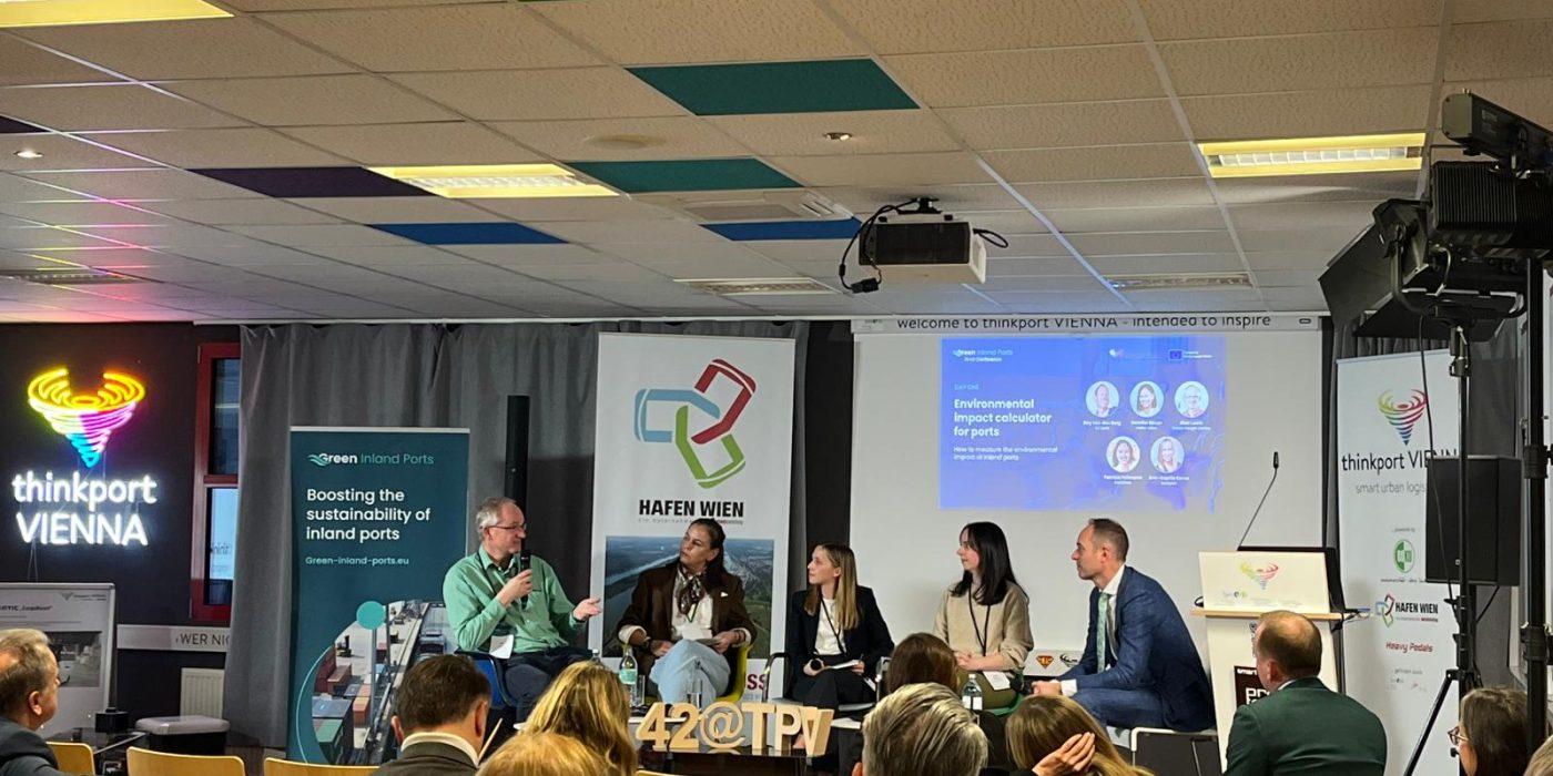 Green Inland Ports final conference panel