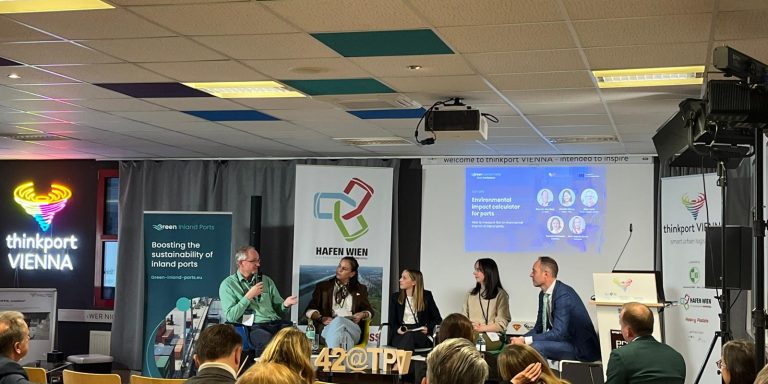 Green Inland Ports final conference panel